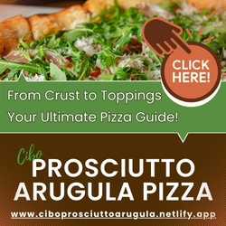 Prosciutto Arugula square banner